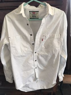 Vintage Levi Denim Long Sleeve Shirt