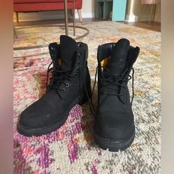 Black Timberland Boots