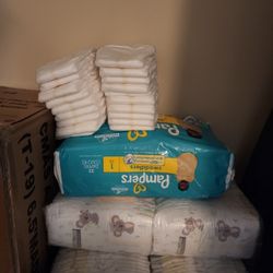 Pampers Diapers - Size 1