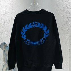 BURBERRY round neck sweatshirt L
