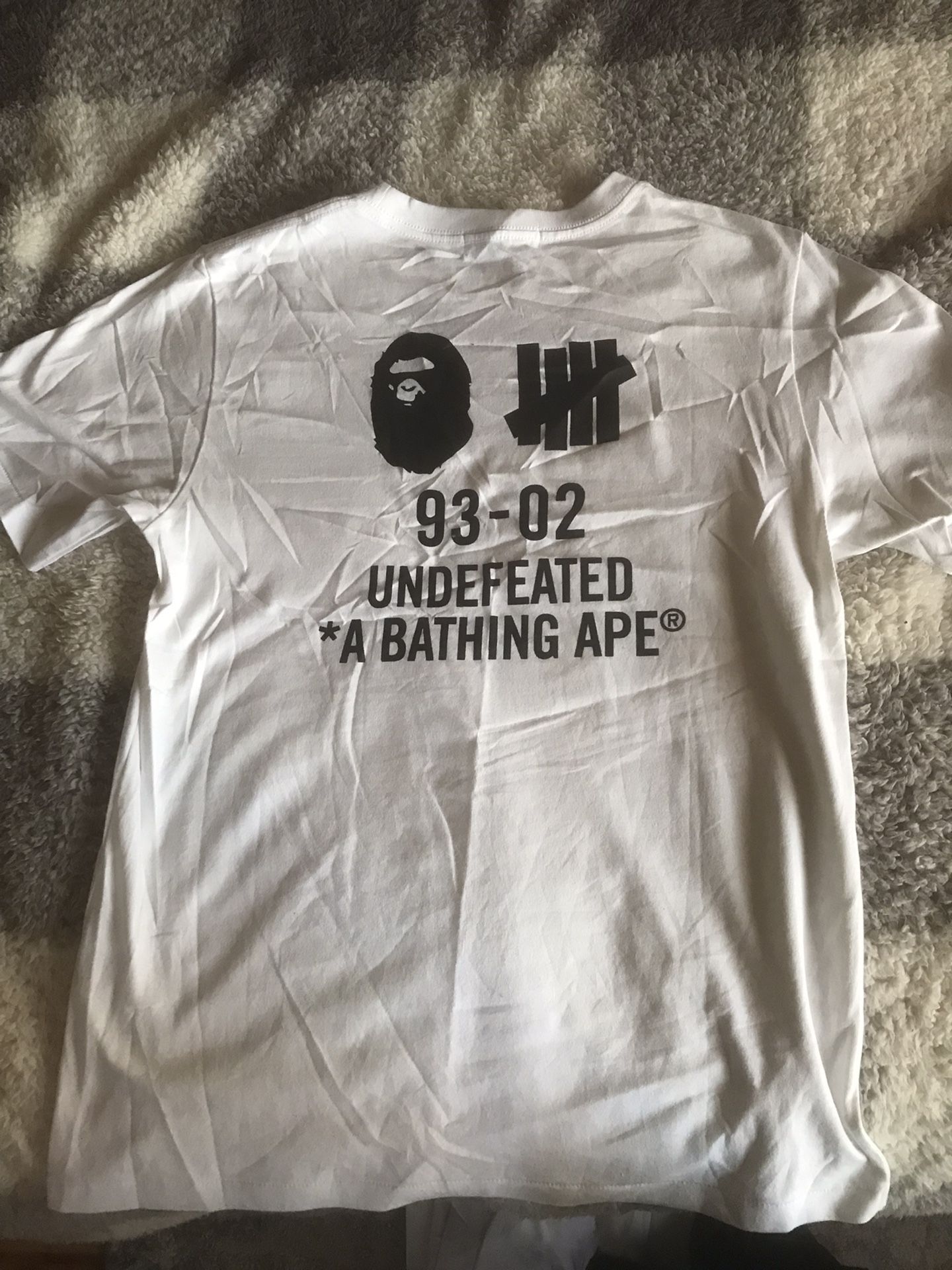 Bape X Undefeated Tee Shirt