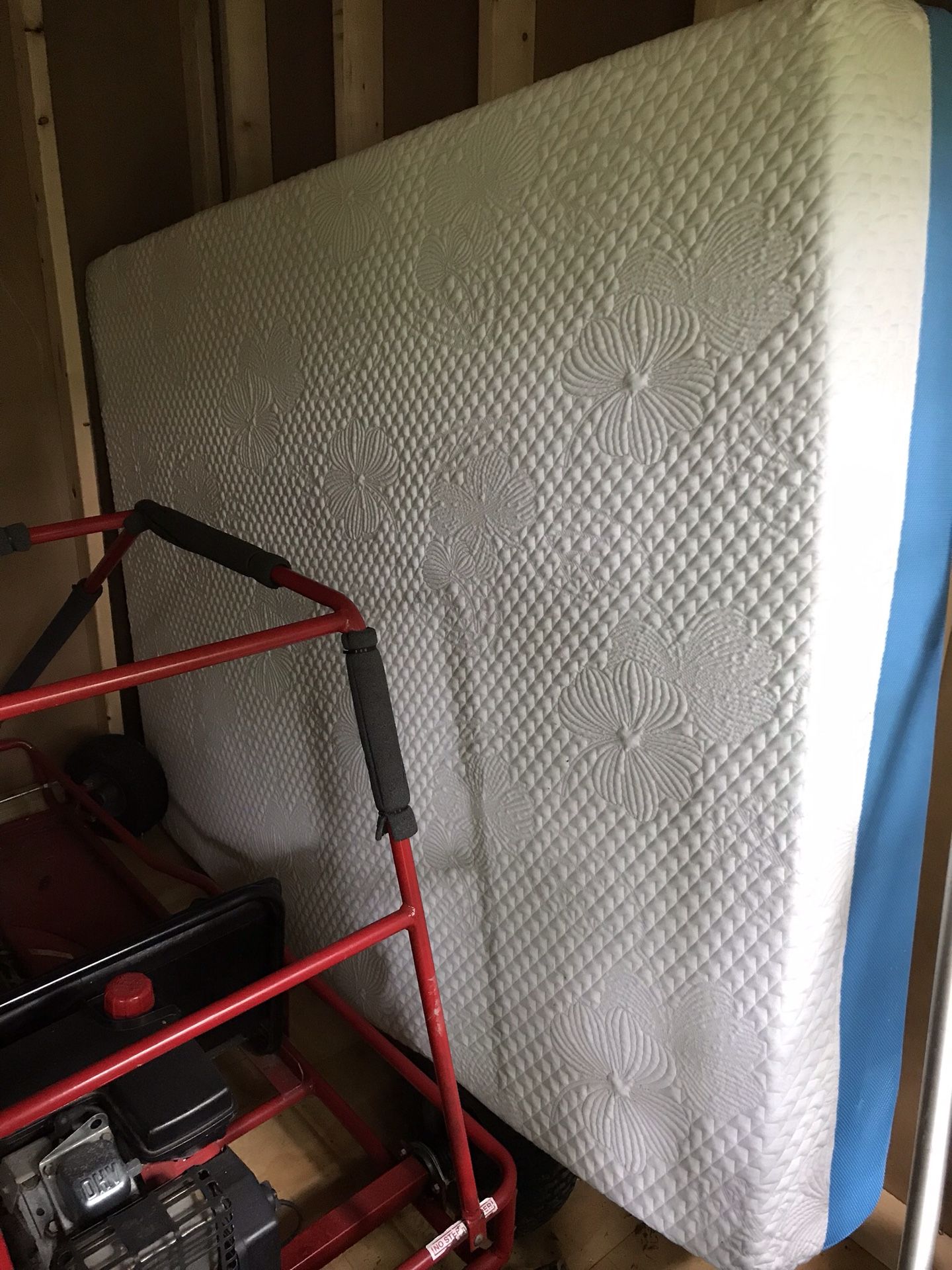 10 inch memory foam mattress and 6 inch bed frame