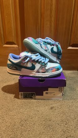Nike Dunk Bleach Aqua SB