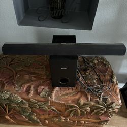 Phillips Sound Bar w/ Subwoofer!