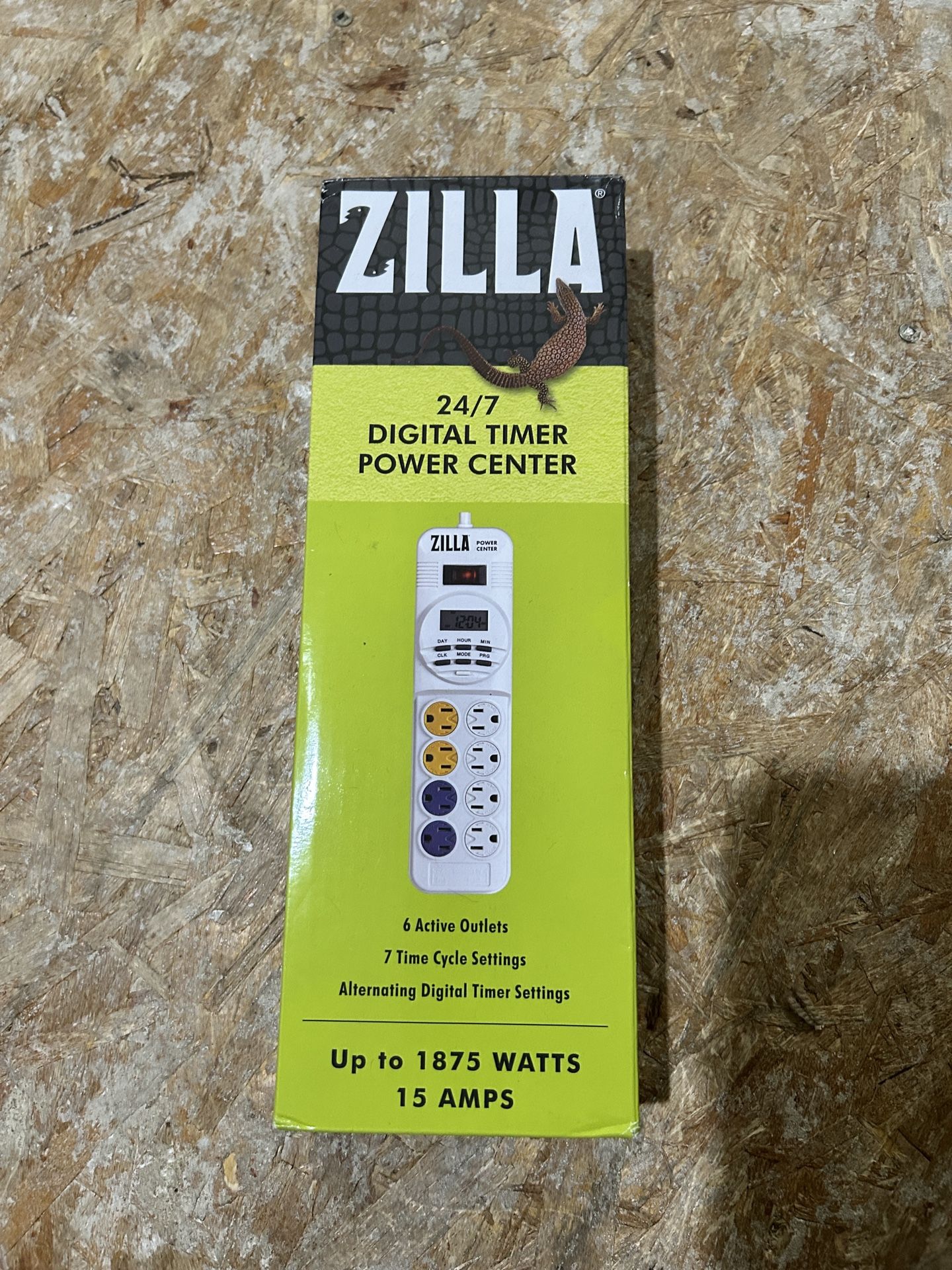 Zilla 24/7 Digital Timer Power Center