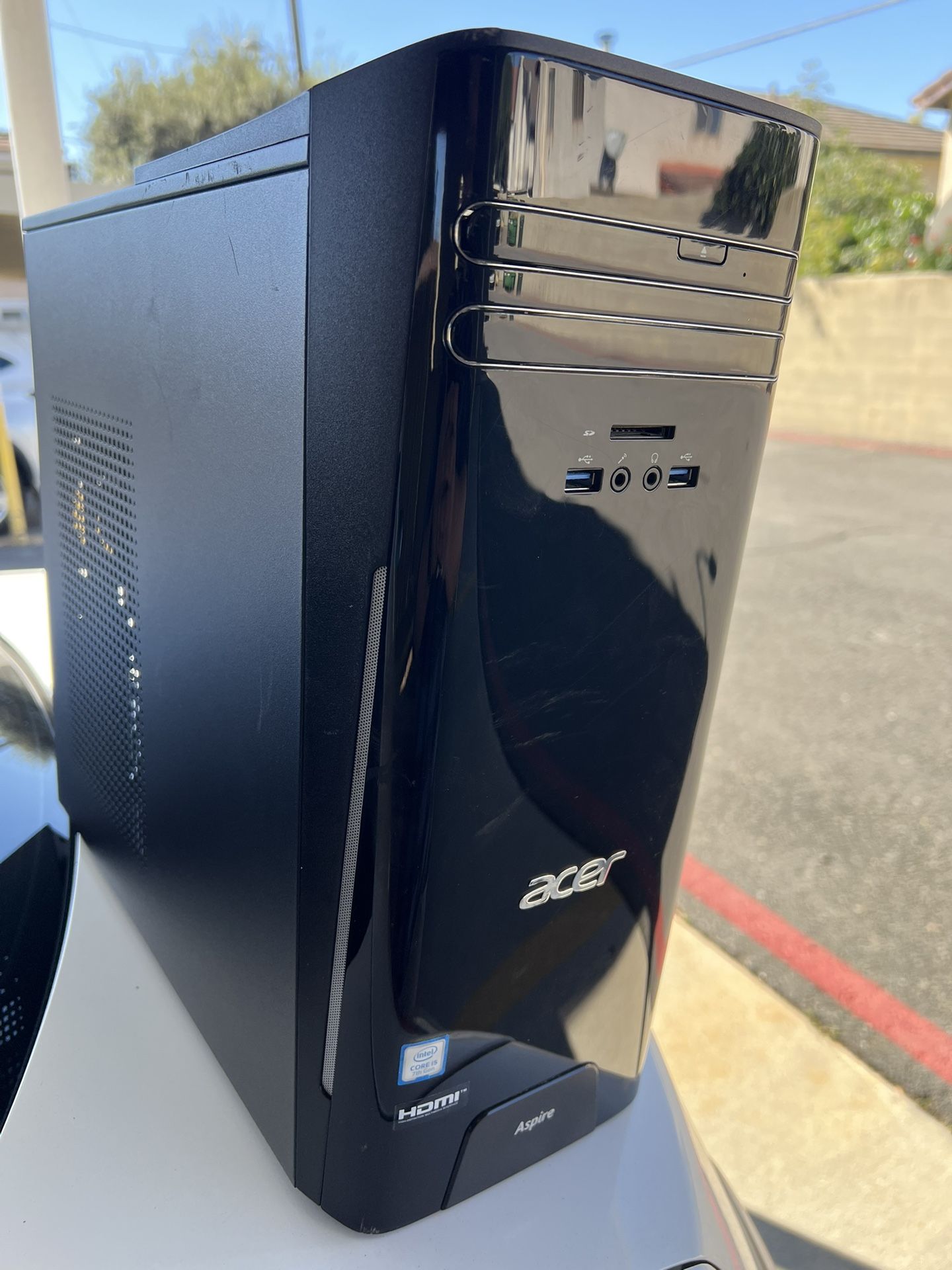 ACER PC CASE with 300W Power Supply for Office or Gaming Builds, mATX