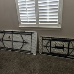 Party Tables & Folding Chairs Bundle – 2 Tables + ~20 Chairs