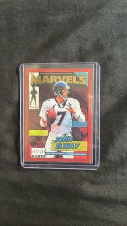 John Elway (7/149) Jersey Number to numbered # match !