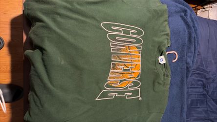 Vintage 90s converse forest green tee
