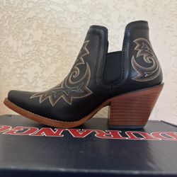 Durango Women's Crush Raven Black Western Boots