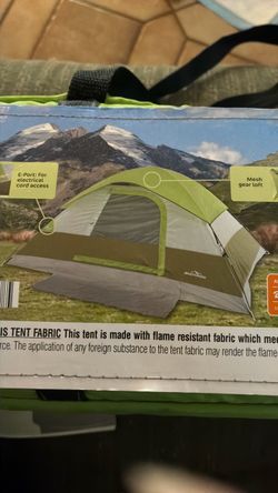 Adventureridge 4 person 9ftx7ft dome tent