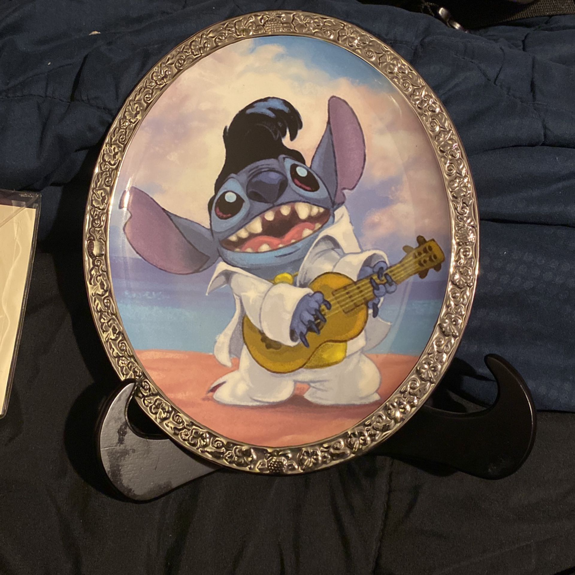 Stitch The King Silver Plate 