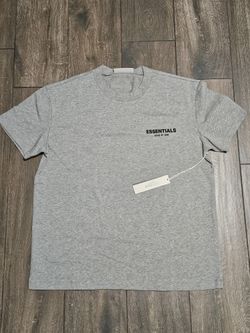 Essentials Fear of God Dark Oatmeal T-Shirt