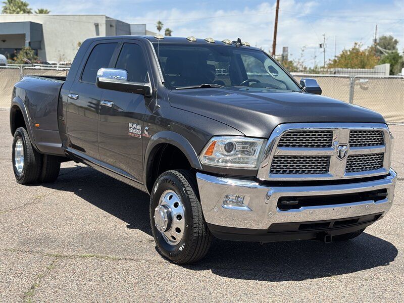 2017 RAM 3500 Laramie MEGA CAB DUALLY DIESEL TRUCK 4WD RAM 3500
