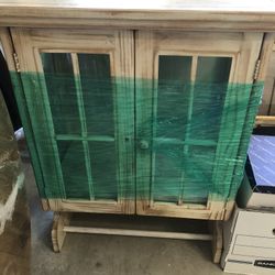 Pottery Barn Wood Bathroom Cabinet