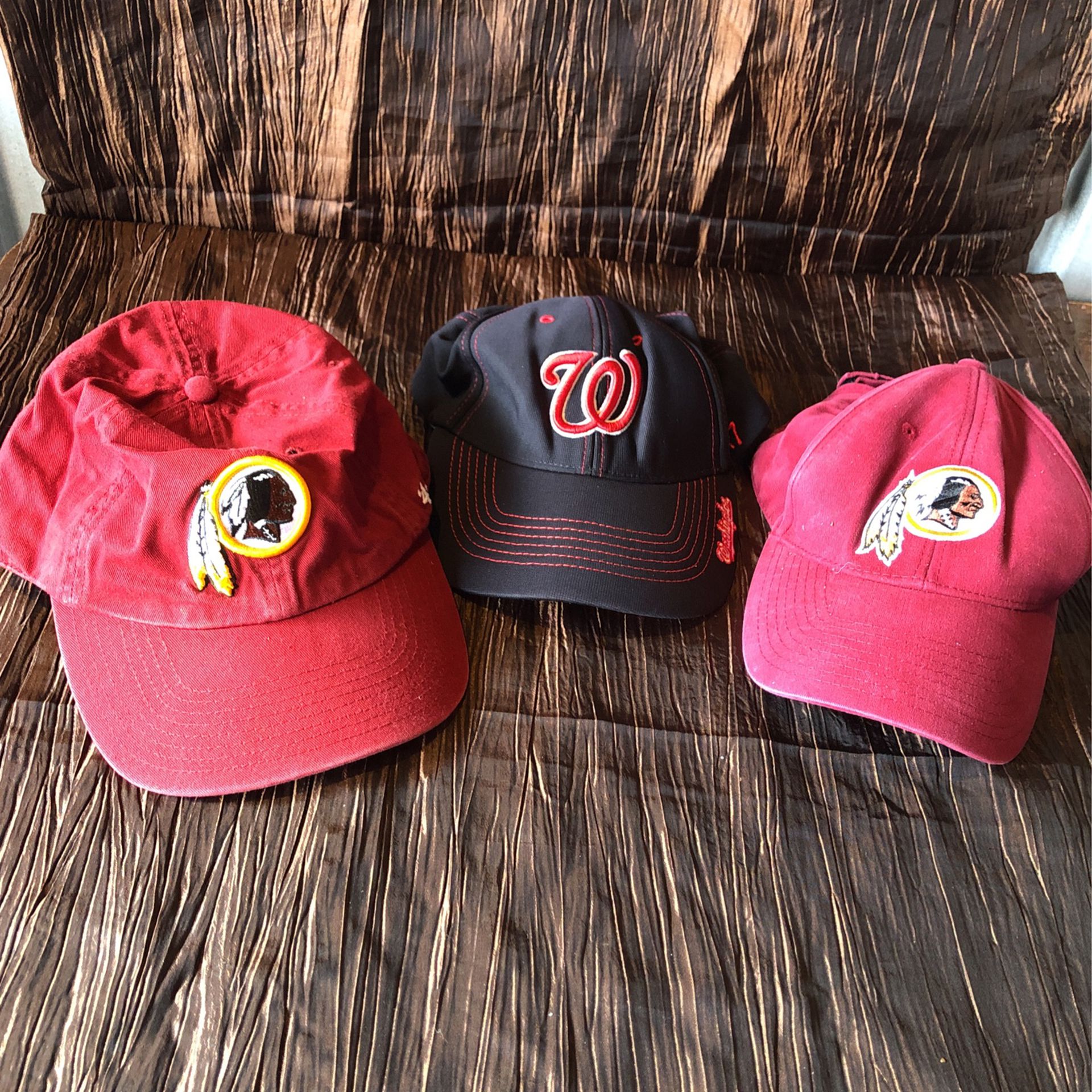 3 Vintage Washington Hats
