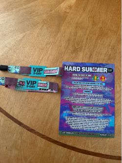 Hard Summer 2026 2 day VIP Tickets