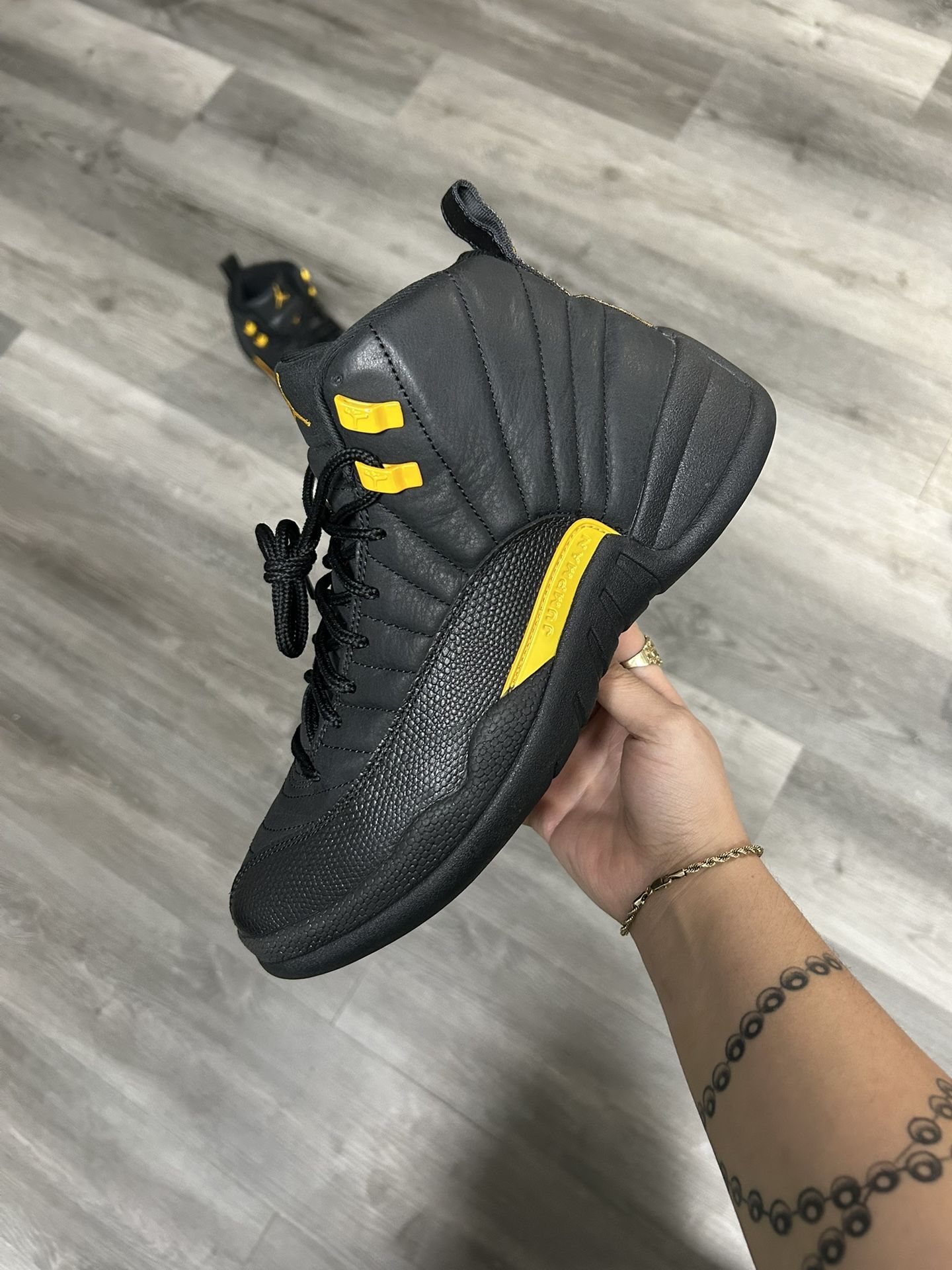 Jordan 12 Retro High Black Taxi