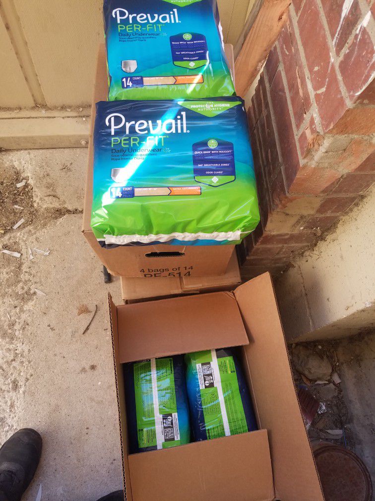 Prevail...daily underwear....adult diapers
