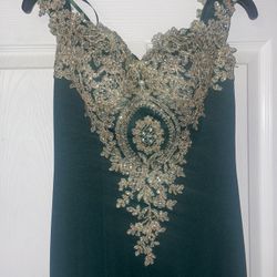 Emerald Green Formal/Prom Dress