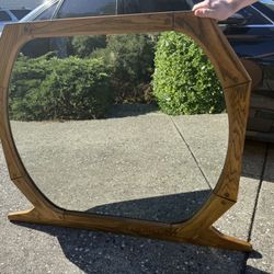 Mirror In Oak Frame