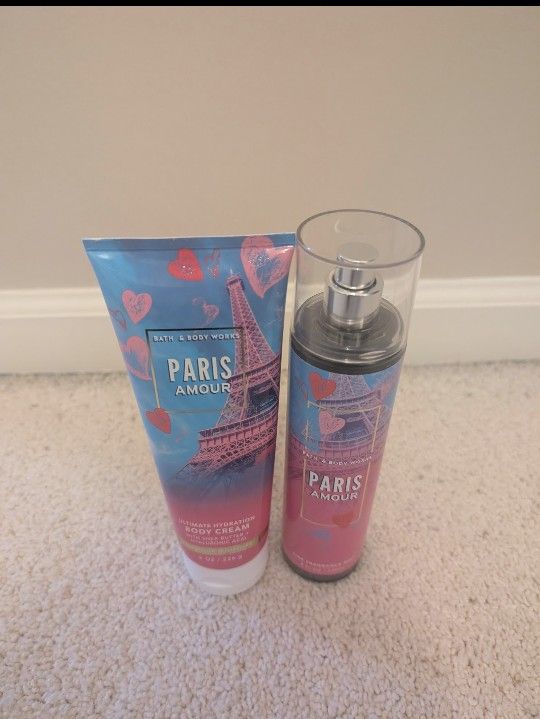 Bath & Body Works Paris Amour Set