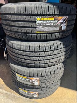 Brand new Blackhawk Ridgecrawler 275/55R20 tires