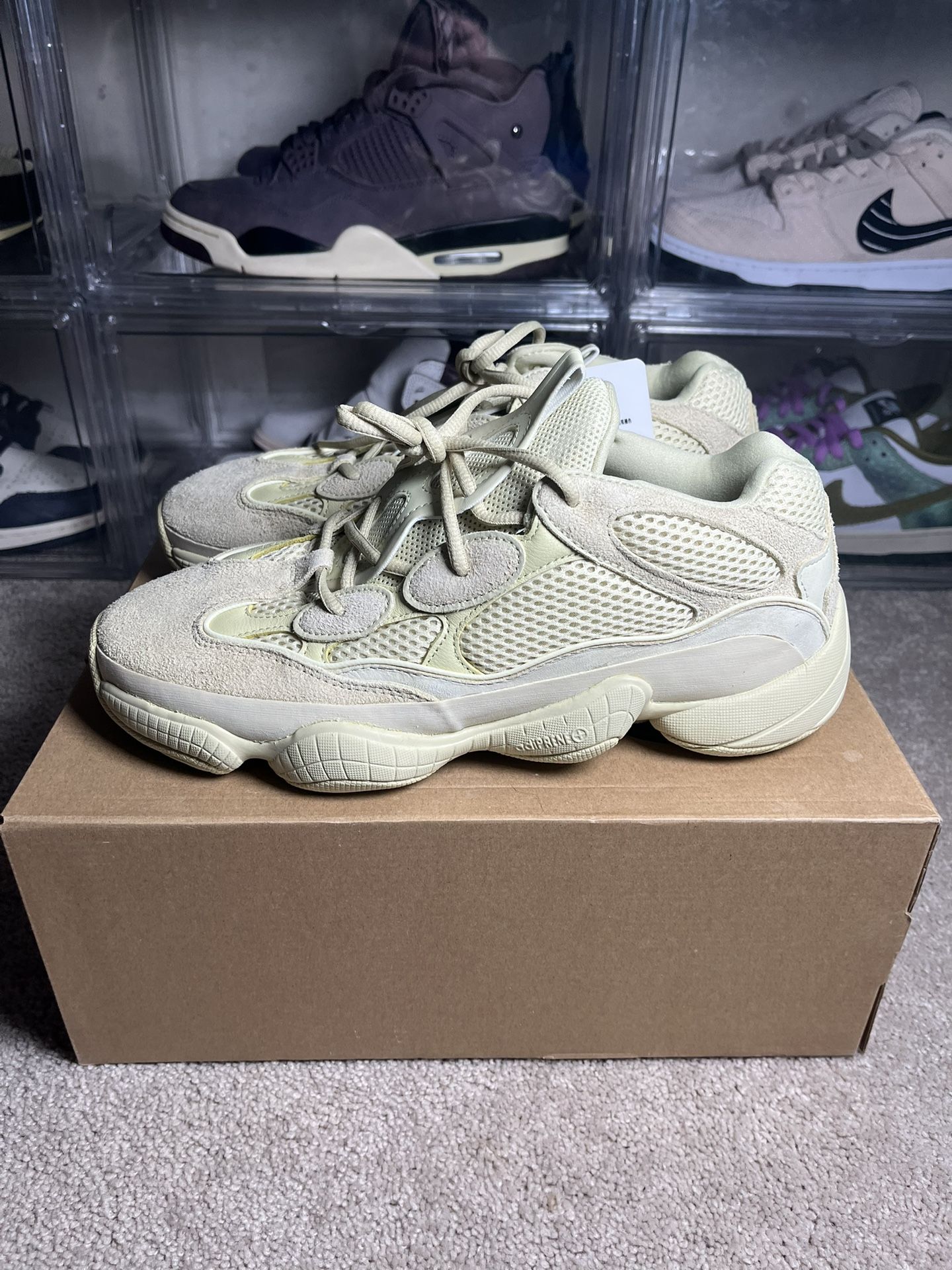 Size 10 - adidas Yeezy 500 Super Moon Yellow NEW! FAST!