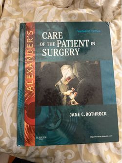 Care of the patient in surgery