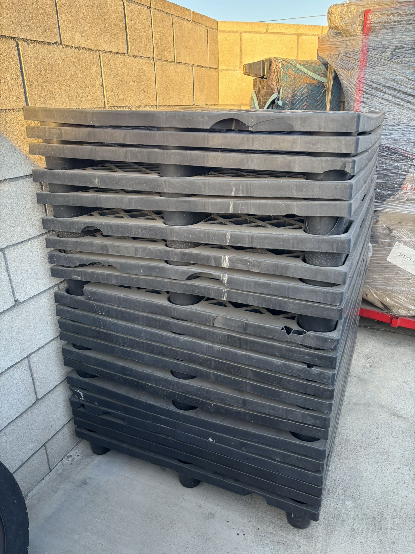 Plastic Pallets 47” x 53”