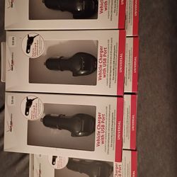 Car Chargers Dual Plug/ 1 Usb Port Chargers  For All Phones