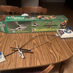 Mattel 1970s Vertibird Air Police Untested Non Working For Parts Or Fix
