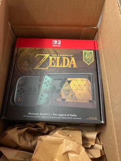Zelda 40th Anniversary Switch 2 Console - Sealed