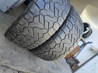 only 2 uswd tires Lt37x12.50r20 Nitto Recon Grappler 