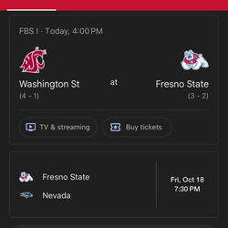 4 Tickets Fresno State