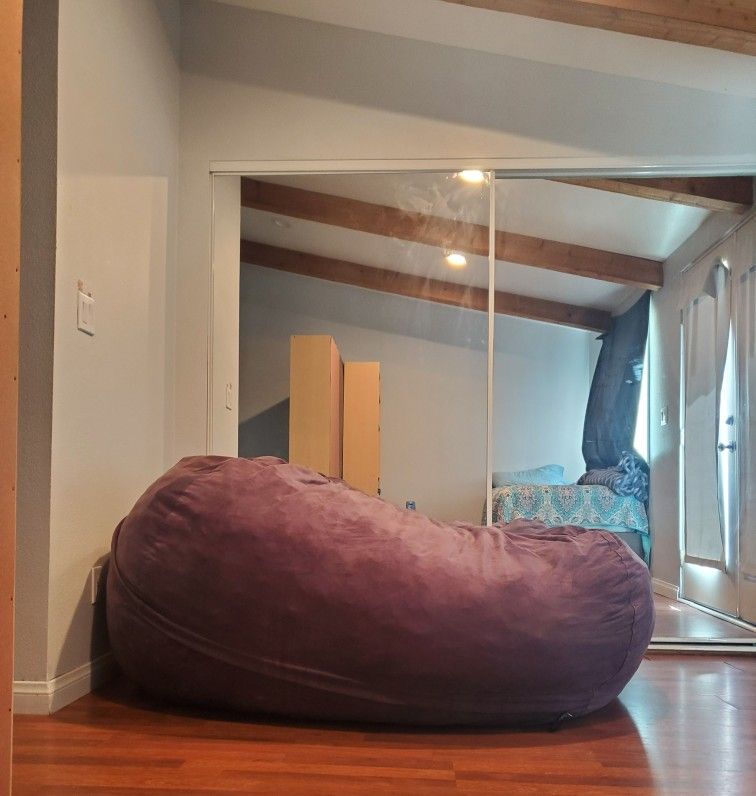 Extra Large Purple Bean Bag-like New