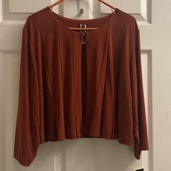 Brand New Ladies Brick Open Cover Up Size 22