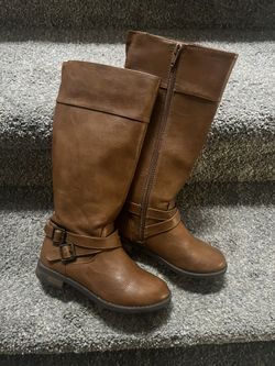 Girls Brown Boots 13c