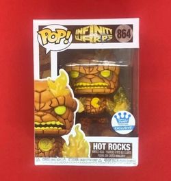 Funko Pop! Marvel Infinity Warps - Hot Rocks #864 (the Thing) Funko Shop Exc