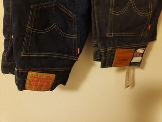 Levi's jeans men's low bootcut