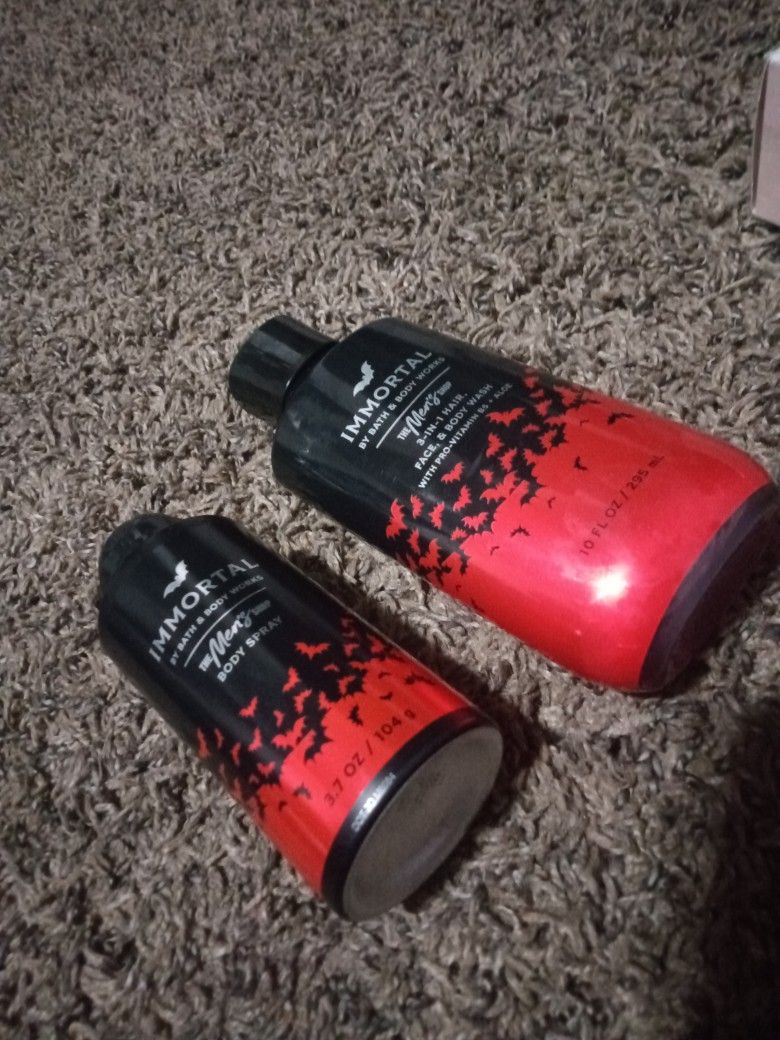 Mens Bath And Body Works Spray And Soap