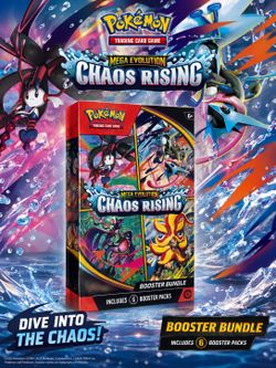Pokémon TCG: Mega Evolution—Chaos Rising Booster Bundle Factory Sealed