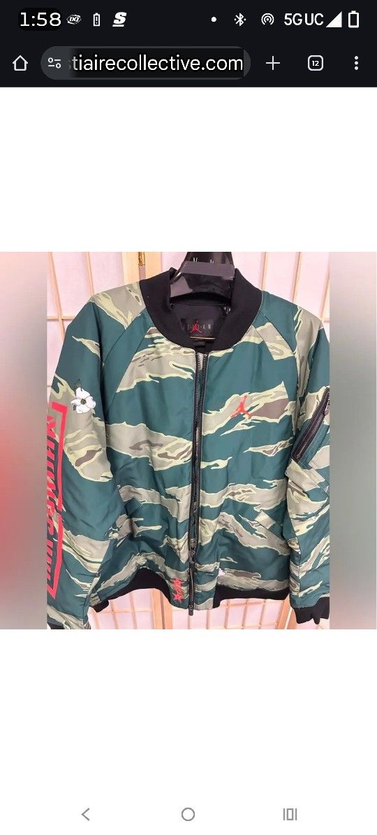 Jordan Camo Retro Jacket