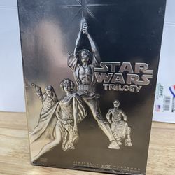 Star Wars Trilogy (DVD, 2004, 4-Disc Set, Widescreen Edition) Box Set