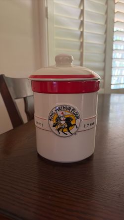 Ceramic Canister King Arthur Flour