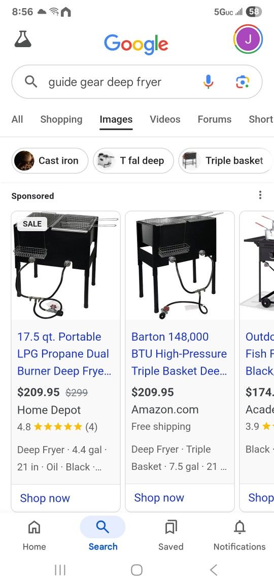 Propane Deep Fryer