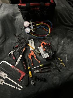 HVAC Tools With Tool Bag