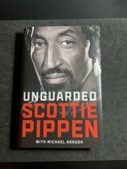 Scottie pippen autographed book