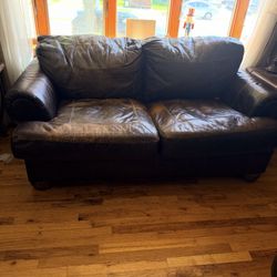 Leather Couch Set - Oversized (Ashley Furniture)