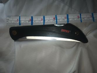 Rapala 5" blade folding fillet knife